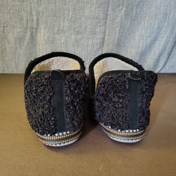 Ariat Booties Boots Womens Size 8.5-9 Black Appaloosa Snuggle Slipper Large - Picture 4 of 7
